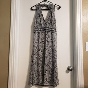 BCBGMAXAZRIA Lace Printed Dress